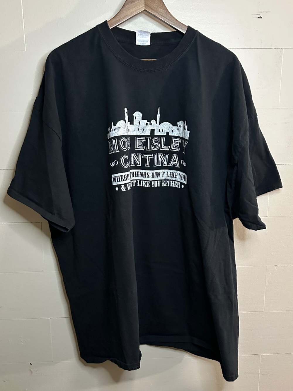 Star Wars Mos Eisley Cantina Black Graphic T Shirt Size 4XL